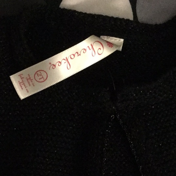 Cropped sweater with shimmer - Picture 4 of 4